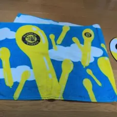 阪神タイガース　タオル　【美品】 ウチワ付き