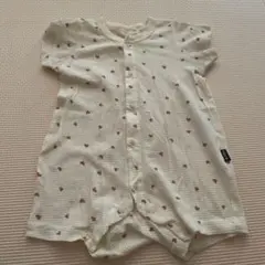 ハート柄ロンパース 60〜70cm