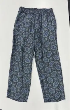 バナナタイム EASY PANT ペイズリー シルク イージーパンツ