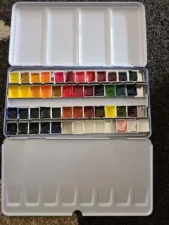 ミジェロ Mijello 透明水彩絵の具　112色 小分けセット ケース付き ミジェロ Mijello 透明水彩絵の具 112色 小分けセット ケース