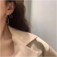 大人気　早いものがち♡ かわいい　リボン　ピアス
