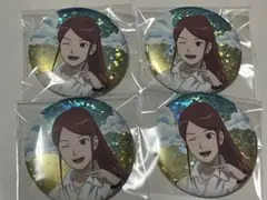 NARUTO アニカフェ　クシナ　缶バッジ　セット