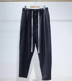RePLAY CTHY WIDE TAPERED SLACKS ブラック 2