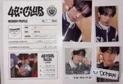 TWS ドフン 42club トレカ インスタントフォト プロフィール