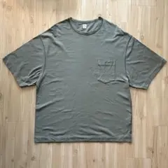 KAPTAIN SUNSHINE★POCKET TEE OLIVE 40