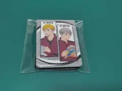 ハイキュー レザーフセンブック 宮侑 宮治 付箋