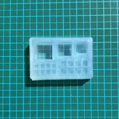 ミニサイズ大中小キューブのシリコンモールド