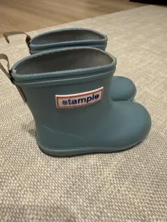 stample 水色　長靴　14cm