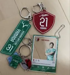 鹿島アントラーズ 山田　キーホルダーセット