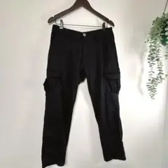 【K47】FieldCore ワークパンツ　ブラックXL カーゴパンツ　メンズ