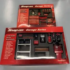 ［希少レア］スナップオン ガレージシリーズ 1/18 セット　送料込み！ Amazon | TSM 1/18 スナップオン ガレージツールセット Snap-on