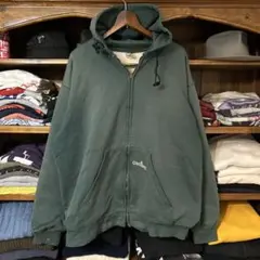90s〜　carhartt カーハート　裏サーマル　ジップアップ　パーカー