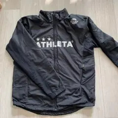 アスレタ ATHLETA ウォーマー 黒 サイズO