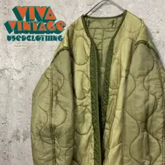 レア80s【ミリタリー古着】アメリカ軍 実物 ライナージャケット メンズM