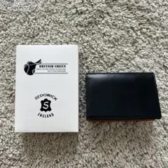 British Green Sedgwick 名刺入れ 黒