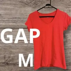 匿名配送✨GAP 赤 Mサイズ Tシャツ