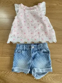 上下セット　90サイズ女の子
