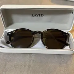 LAVID SHINY サングラス　ケース付き LAVID SHINY サングラス ケース2種類付き（一種類新品）