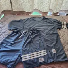 ライトブルー メッシュルームウェアセット