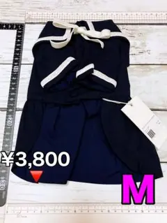 TOTO&ROY セーラートレンチコート ネイビー M 犬服 かわいい 洋服