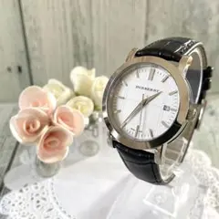 【電池交換済】BURBERRY バーバリー BU1379 腕時計 シルバー