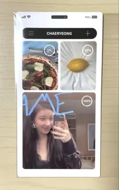 ITZY 있지 GOLD フレーム フォトカード チェリョン 채령