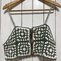 グラニースクエアのビスチェ