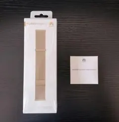 HUAWEI EasyFit 2 ゴールドバンド・ストラップコネクタ付き