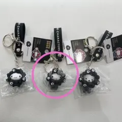 ハローキティ関西大阪万博 黒ミャクミャク サンリオ 立体マスコットキーホルダー