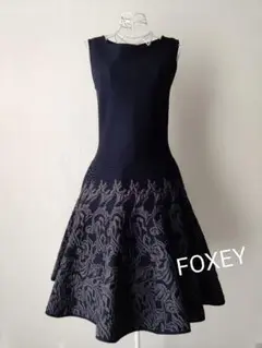 ☆FOXEYフォクシーニットワンピース☆38☆