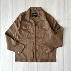 新品タグ付き Wrangler ワークウェア モカ ジャンパー S 夏物◎