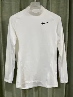 NIKE ナイキ ハイネック 長袖　サイズL DRai-FIT ホワイト