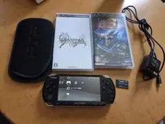 PSP3000 本体 + ゲームソフト2本 + 充電器