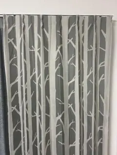 スミノエ　100×200　2枚　ドレープカーテン