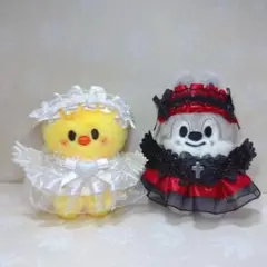 skzoo スキズ　10cm ポガリ　ヘッドドレス　フリル　リボン　天使　悪魔