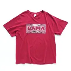 カレッジ Tシャツ アラバマ大学 BUILT BAMA TOUGH レッド【Ｌ】