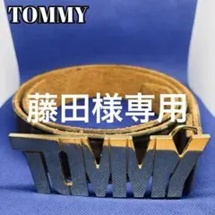 TOMMY（トミー）ゴールドロゴバックル　カモフラ柄