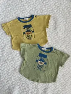 バースデイ　よいこ牛乳　半袖Tシャツ　90サイズ　双子　男の子