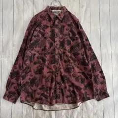 USA製 ROCKY MOUNTAIN ロッキーマウンテン 長袖 総柄シャツ
