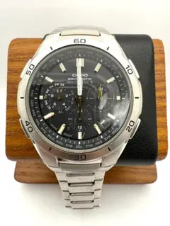 f866 CASIO カシオ 腕時計 WAVE CEPTOR デイト 不動品