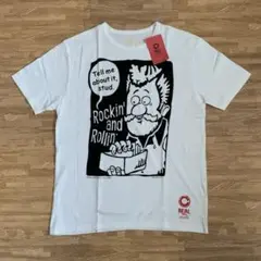 【cloveru】半袖Tシャツ ホワイト L