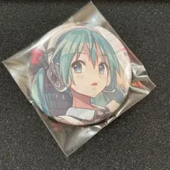 初音ミク　缶バッジ　ツクモ