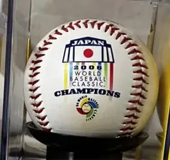 侍ジャパン■ 王貞治監督 直筆サインボールWBC2006 優勝記念球 ■ 2025年最新】wbc 2006 球の人気アイテム - メルカリ