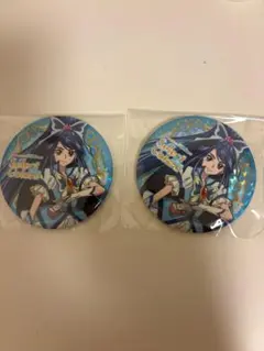 プリキュア　キュアアクア　セレクトカラーズ青　缶バッジ