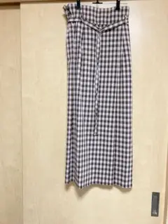 terawear emu チェックナロースカート