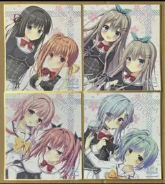 ミニ色紙4種★D.C.4 Fortunate Departures ダ・カーポ