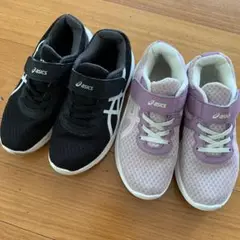 2足セット　asics キッズスニーカー 21.5cm