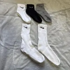 Nike ナイキ 靴下 メンズ ソックス 5足セット 25-27cm まとめ売り