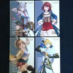 レスレリアーナのアトリエ　ポストカード　４枚セット