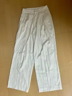 GRL グレイル　ダブルタックワイドパンツ(pm370)